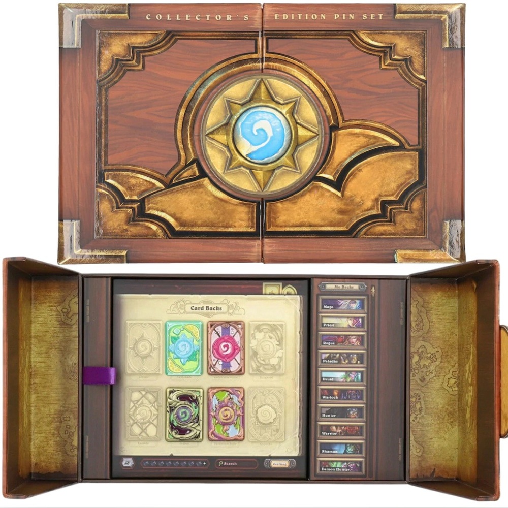 Hearthstone Collector’s Edition 4-Piece Pin Set – Limited to 2,000